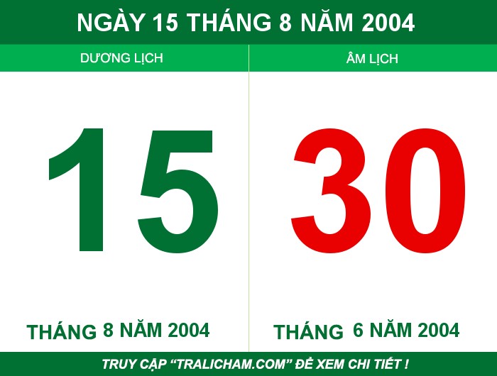 Ngày 15 tháng 8 năm 2004