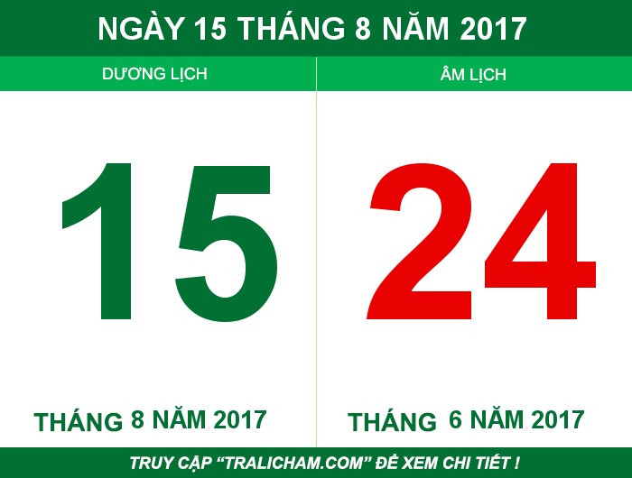 Ngày 15 tháng 8 năm 2017