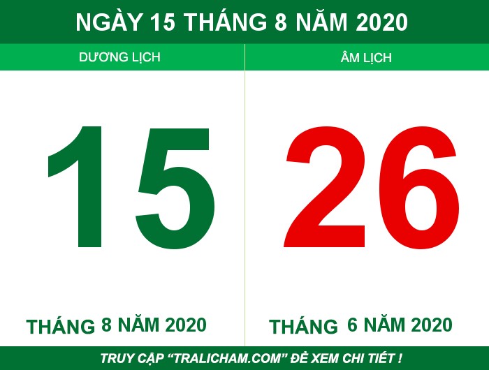 Ngày 15 tháng 8 năm 2020