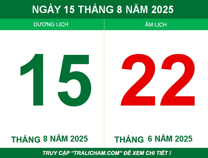 Ngày 15 tháng 8 năm 2025