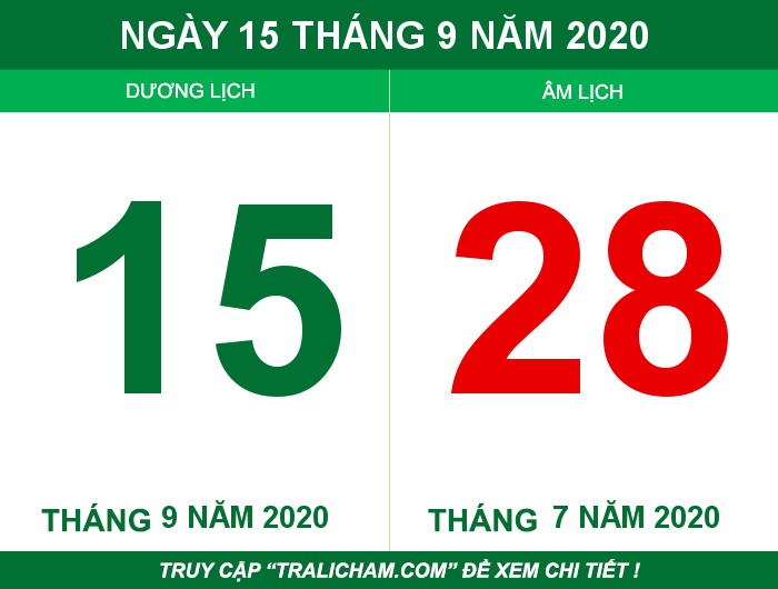 Ngày 15 tháng 9 năm 2020