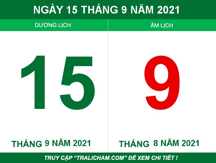 Ngày 15 tháng 9 năm 2021