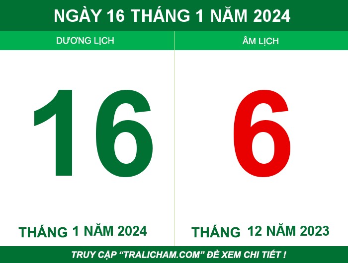 Ngày 16 tháng 1 năm 2024