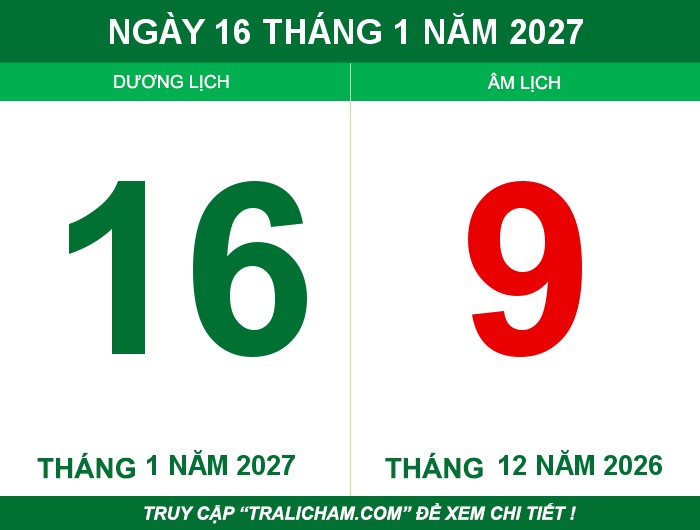 Ngày 16 tháng 1 năm 2027