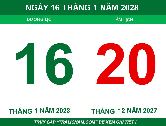 Ngày 16 tháng 1 năm 2028
