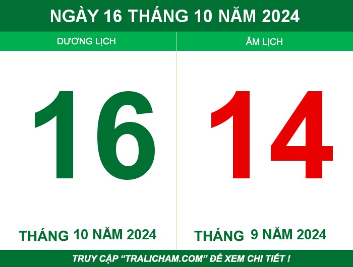 Ngày 16 tháng 10 năm 2024