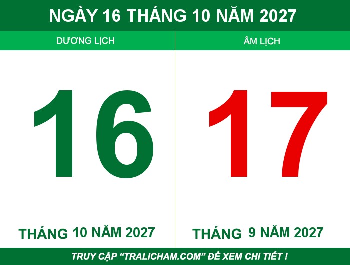 Ngày 16 tháng 10 năm 2027