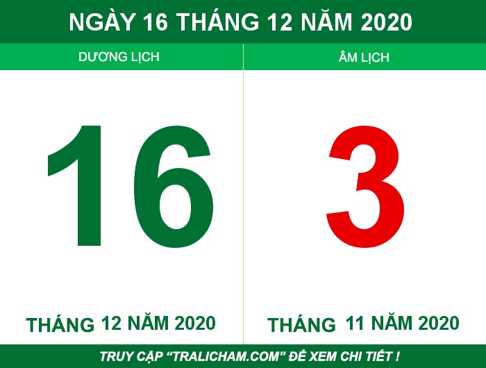 Ngày 16 tháng 12 năm 2020
