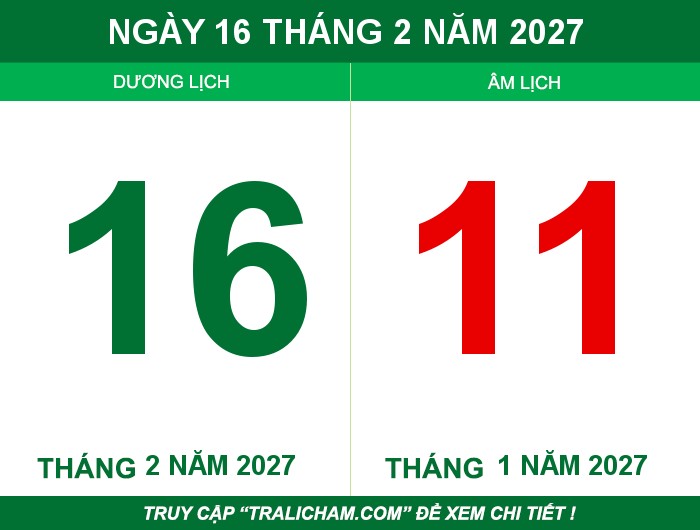 Ngày 16 tháng 2 năm 2027