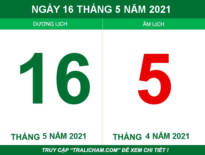 Ngày 16 tháng 5 năm 2021