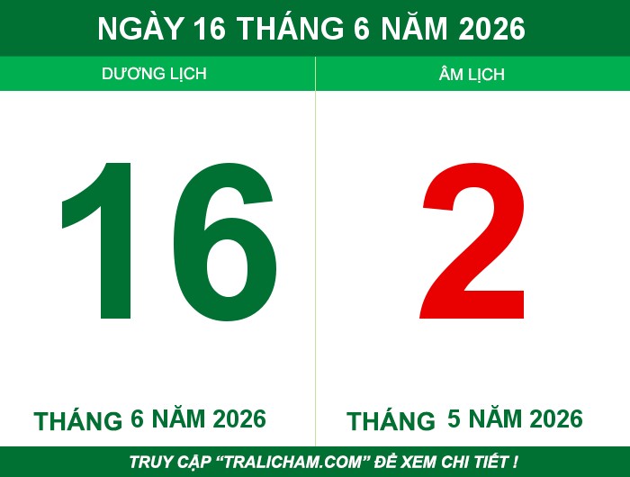 Ngày 16 tháng 6 năm 2026