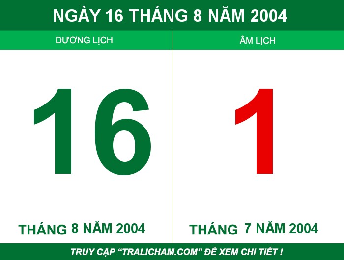 Ngày 16 tháng 8 năm 2004