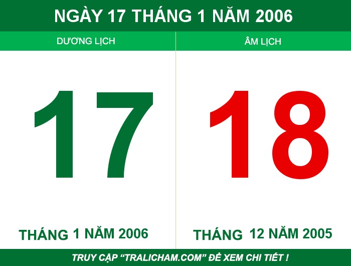 Ngày 17 tháng 1 năm 2006