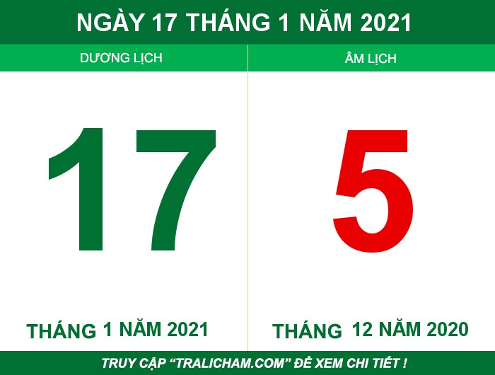 Ngày 17 tháng 1 năm 2021
