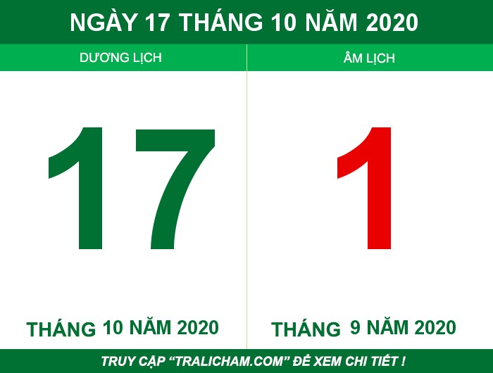 Ngày 17 tháng 10 năm 2020