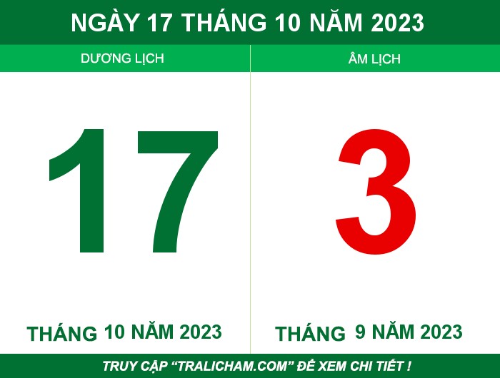 Ngày 17 tháng 10 năm 2023