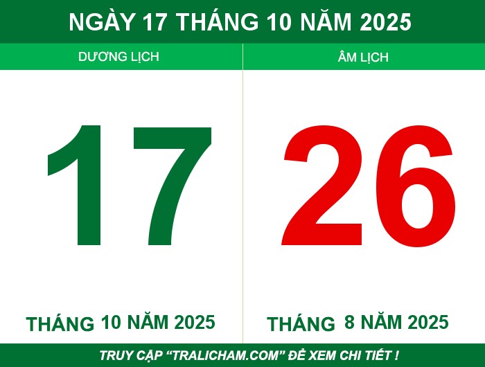 Ngày 17 tháng 10 năm 2025