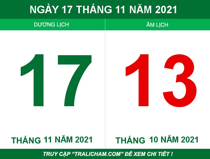 Ngày 17 tháng 11 năm 2021