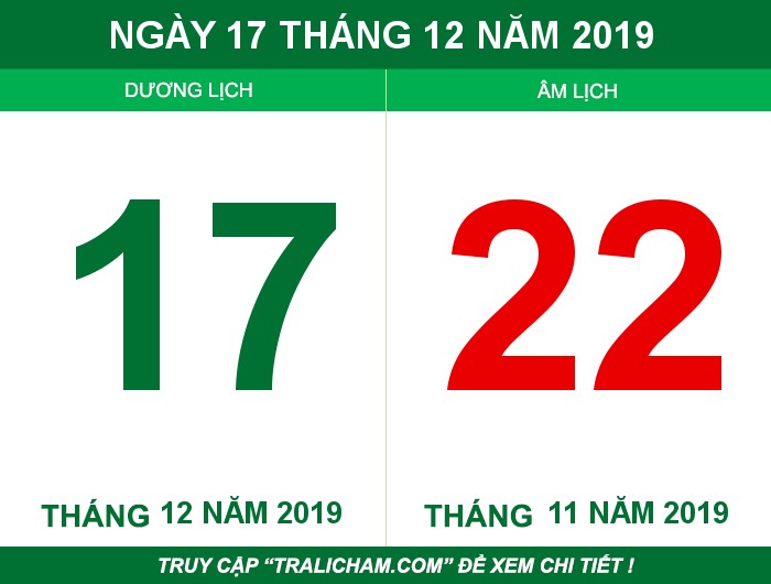 Ngày 17 tháng 12 năm 2019