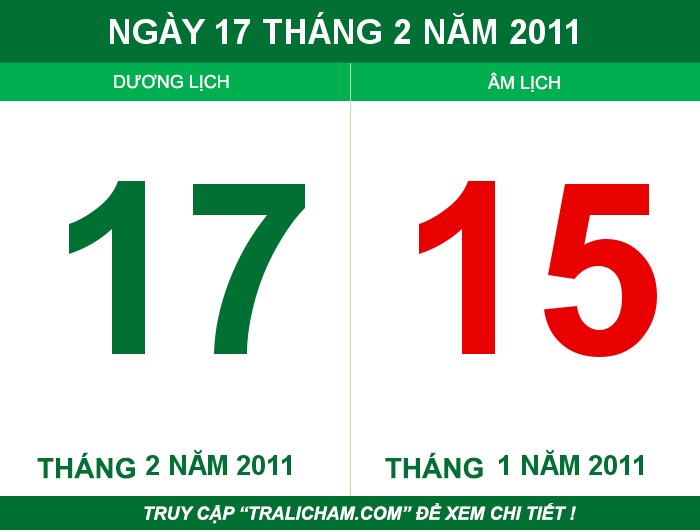 Ngày 17 tháng 2 năm 2011