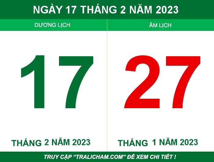 Ngày 17 tháng 2 năm 2023