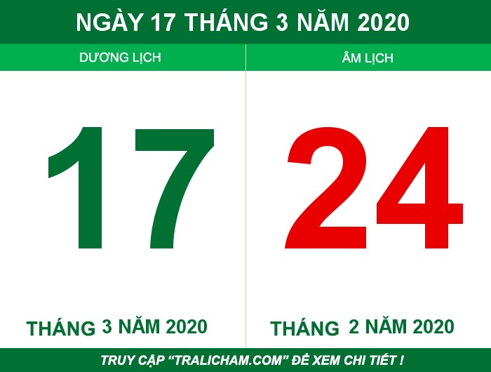 Ngày 17 tháng 3 năm 2020