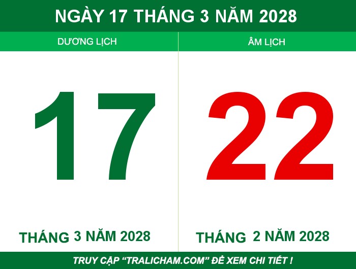 Ngày 17 tháng 3 năm 2028