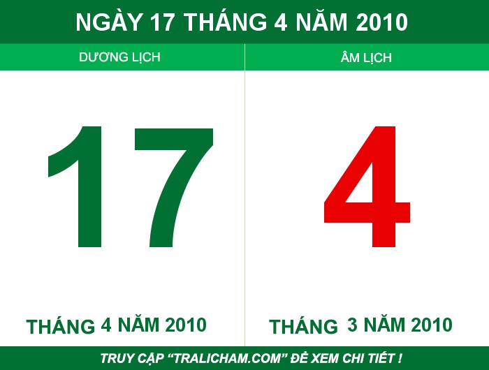 Ngày 17 tháng 4 năm 2010