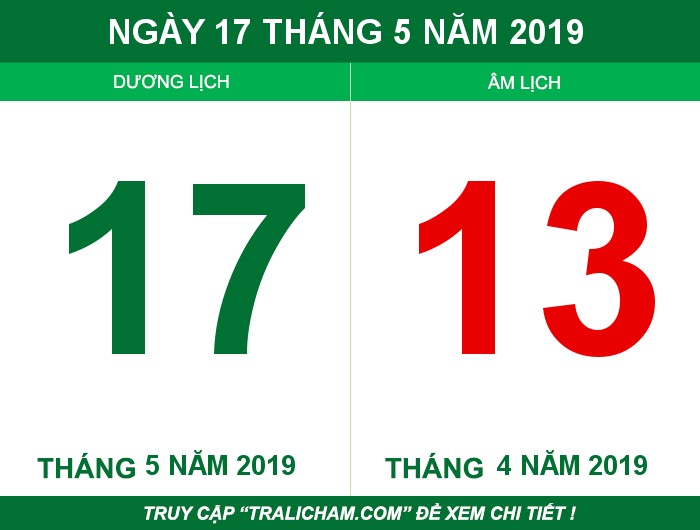 Ngày 17 tháng 5 năm 2019