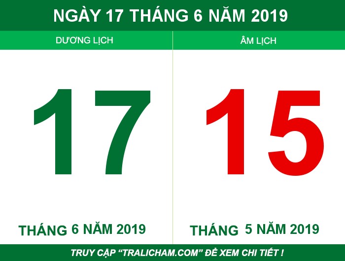 Ngày 17 tháng 6 năm 2019