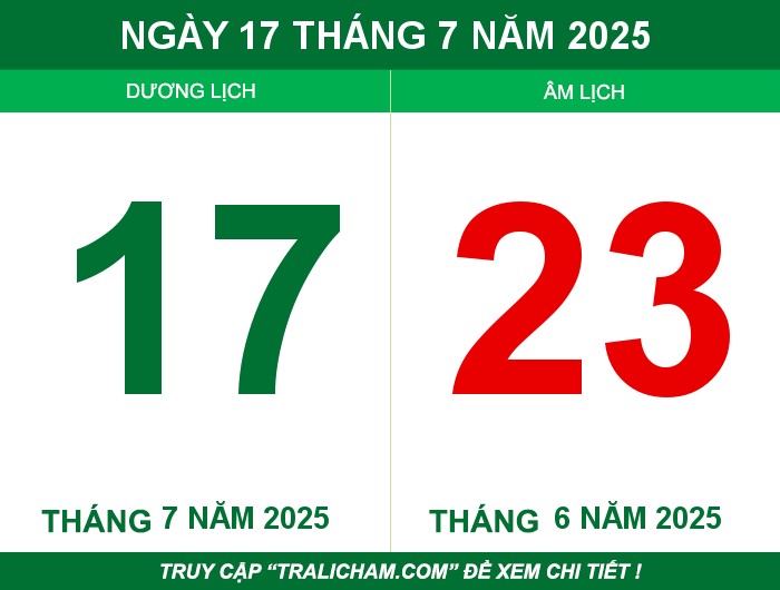 Ngày 17 tháng 7 năm 2025