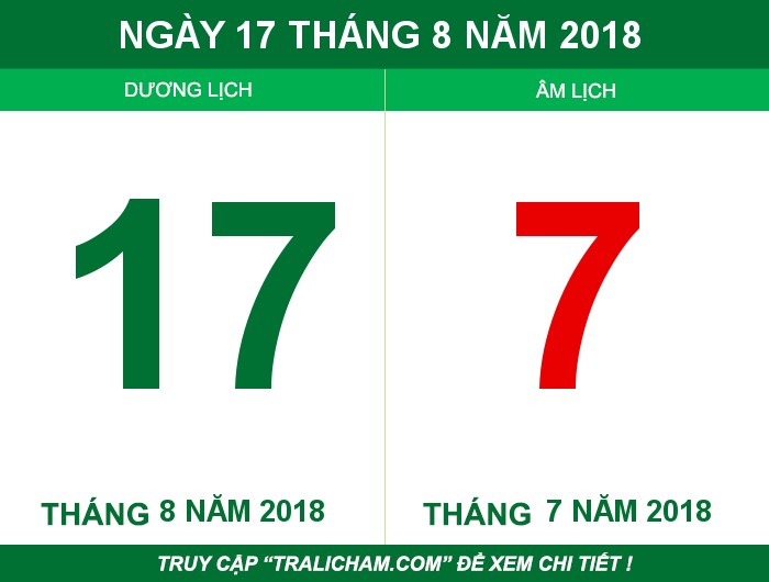 Ngày 17 tháng 8 năm 2018