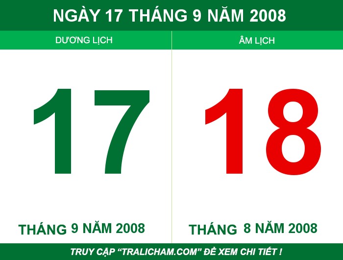 Ngày 17 tháng 9 năm 2008