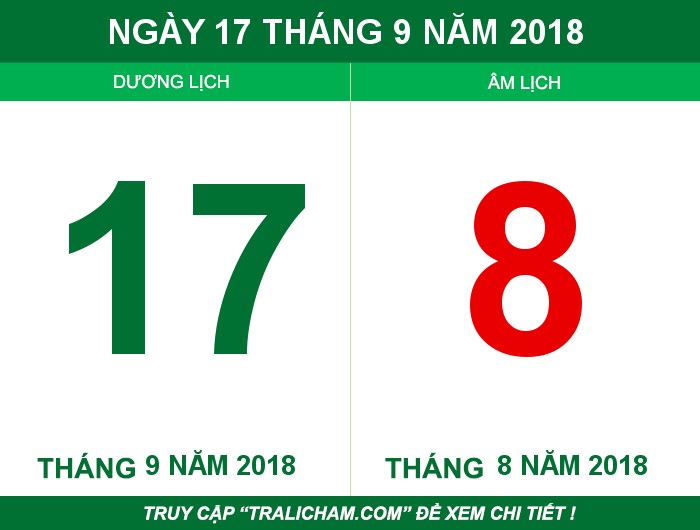 Ngày 17 tháng 9 năm 2018