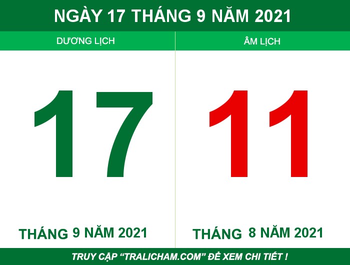 Ngày 17 tháng 9 năm 2021