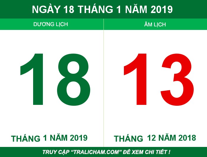 Ngày 18 tháng 1 năm 2019