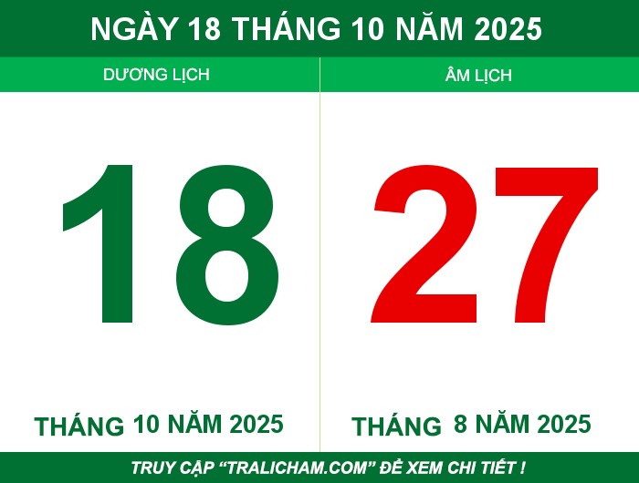 Ngày 18 tháng 10 năm 2025