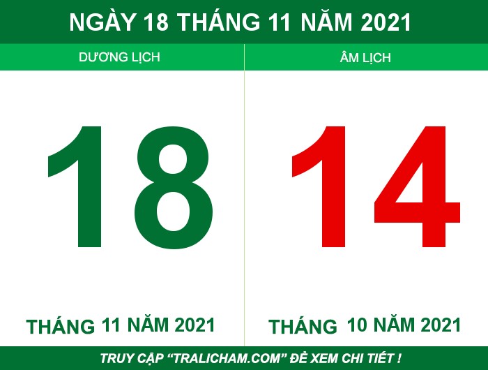 Ngày 18 tháng 11 năm 2021