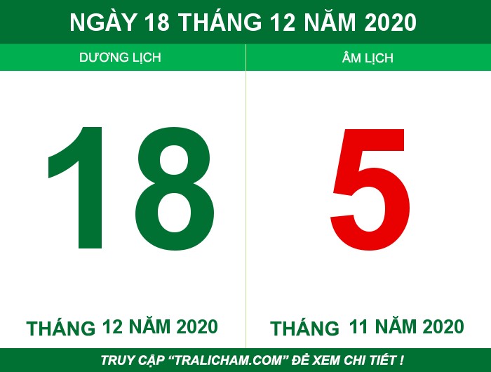 Ngày 18 tháng 12 năm 2020