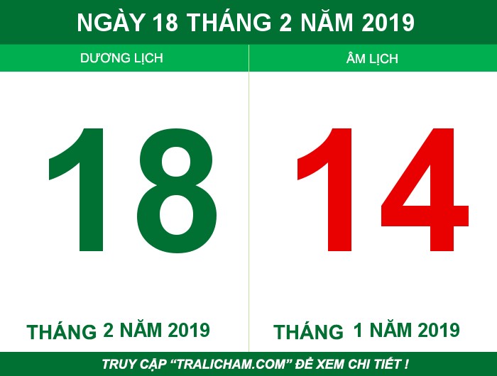 Ngày 18 tháng 2 năm 2019