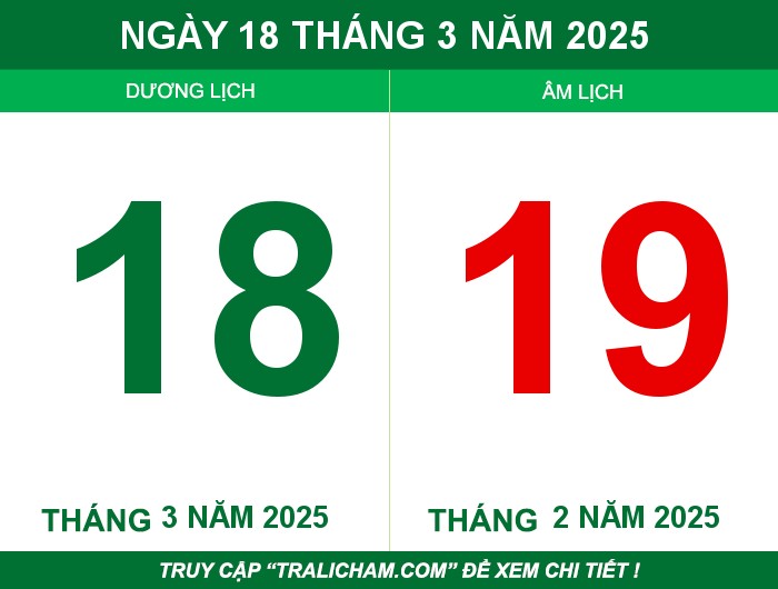 Ngày 18 tháng 3 năm 2025