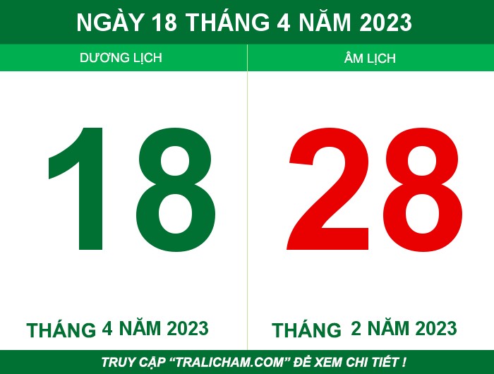 Ngày 18 tháng 4 năm 2023