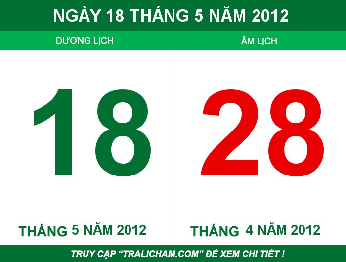Ngày 18 tháng 5 năm 2012