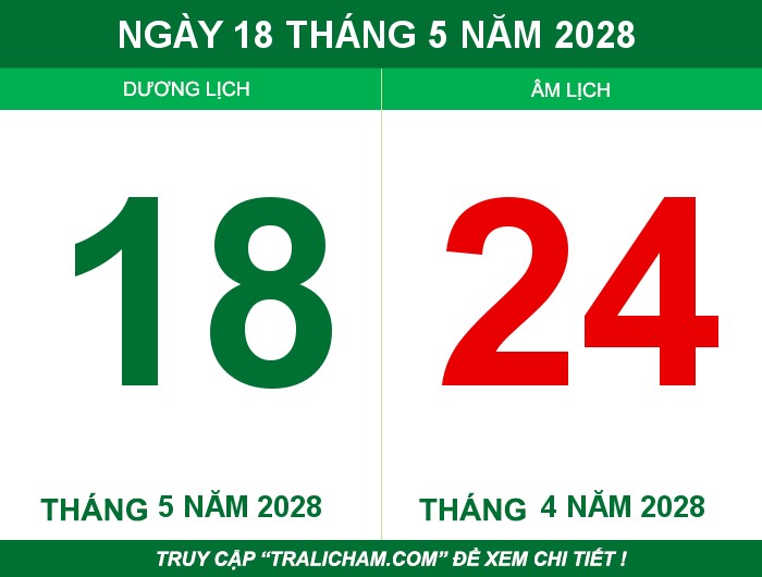 Ngày 18 tháng 5 năm 2028