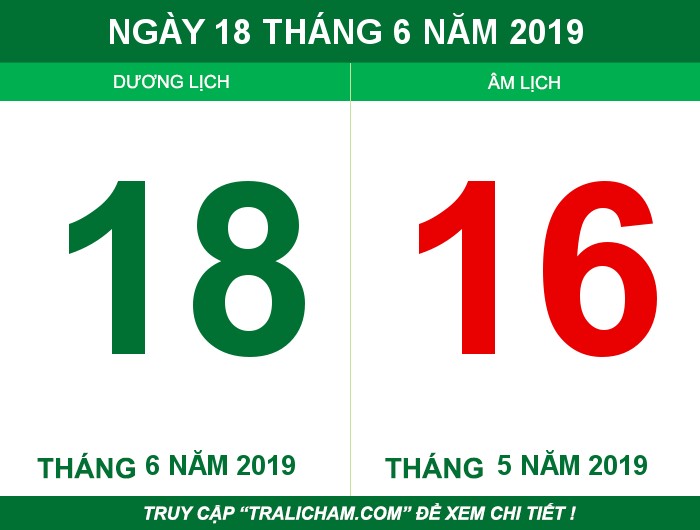 Ngày 18 tháng 6 năm 2019