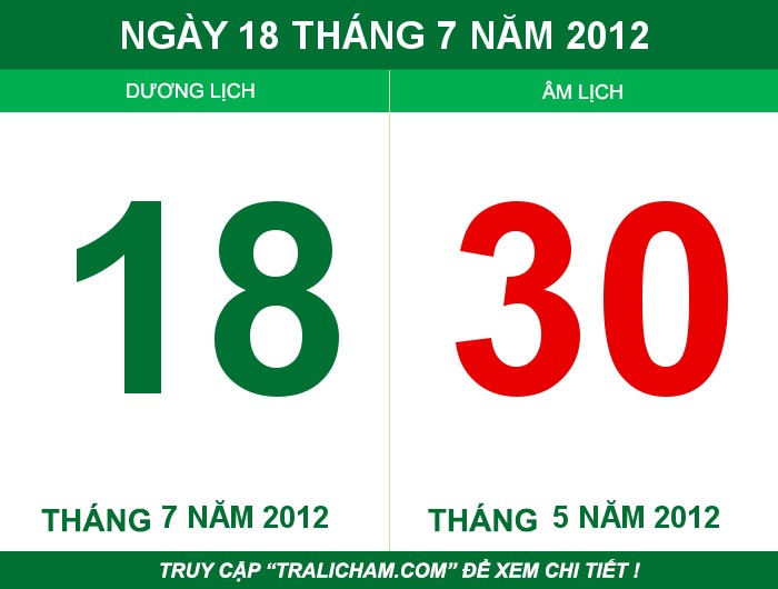 Ngày 18 tháng 7 năm 2012