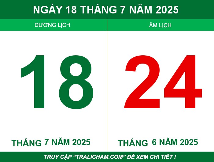 Ngày 18 tháng 7 năm 2025