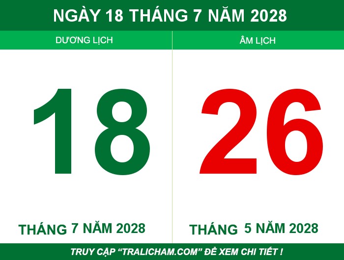 Ngày 18 tháng 7 năm 2028