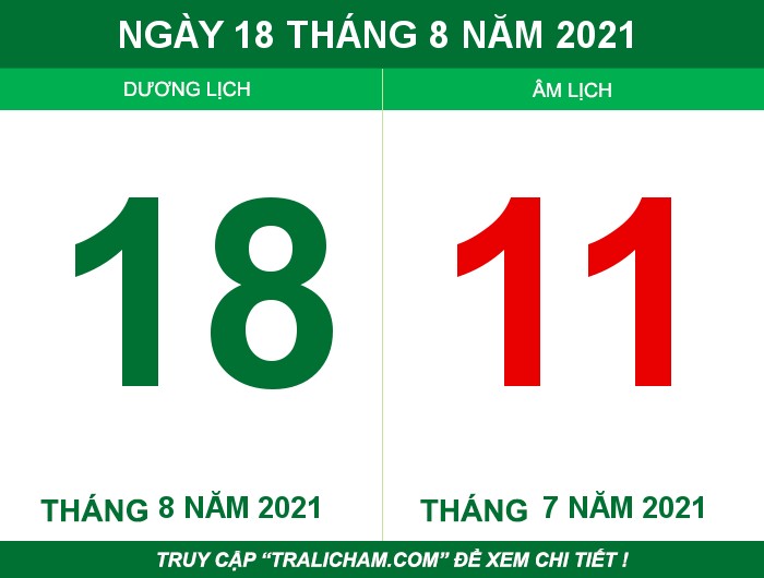 Ngày 18 tháng 8 năm 2021