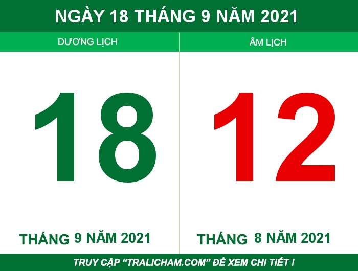 Ngày 18 tháng 9 năm 2021